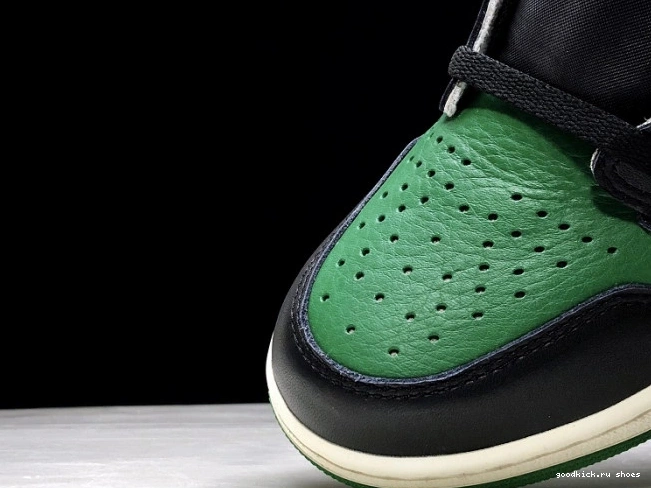 Cheap 555088-302 Pine Air OG NRG Sail-Black High 1 Green Jordan 0818